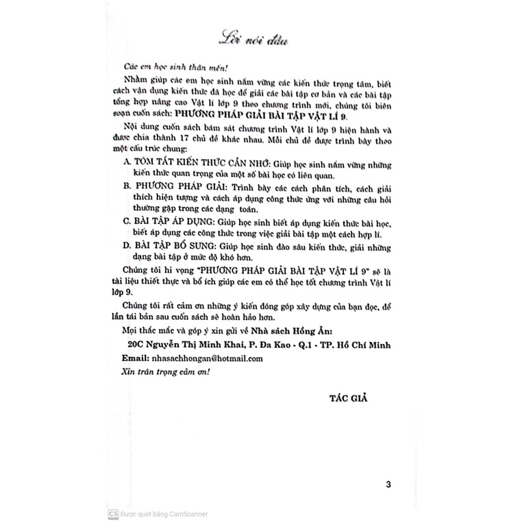 Sách - Phương Pháp Giải Bài Tập Vật Lí 9