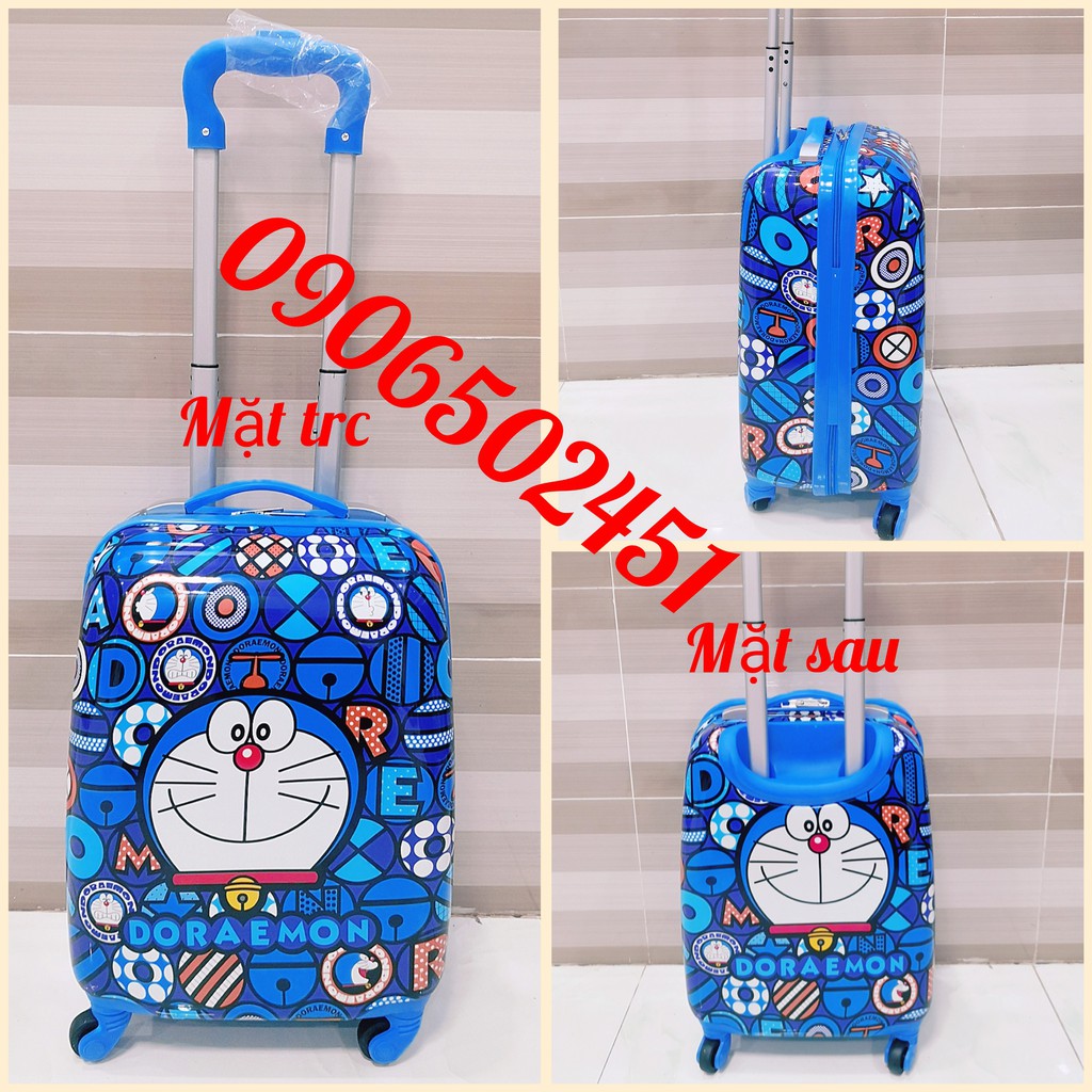 Balo Vali kéo trẻ em 18 inch nhiều mẫu hoạt hình  và vali 3d hoạt tiết nỗi siêu đẹp cho bé yêu