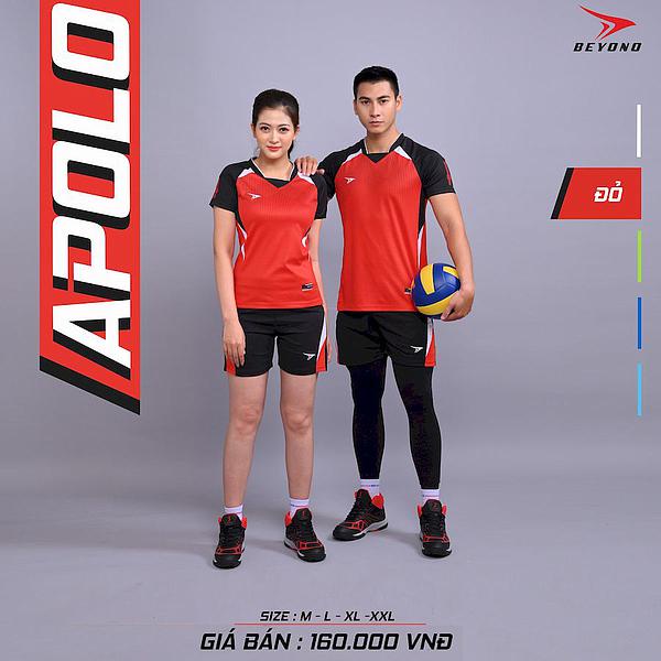 Quần áo bóng chuyền, Bộ đồ thể thao dành cho nam và nữ BEYONO APOLO - Dungcusport