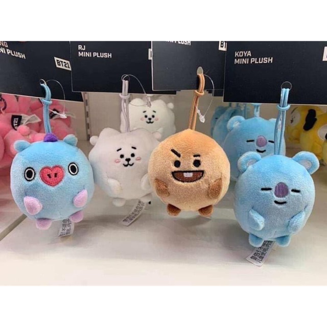 BT21 mini plush, gấu bông BT21