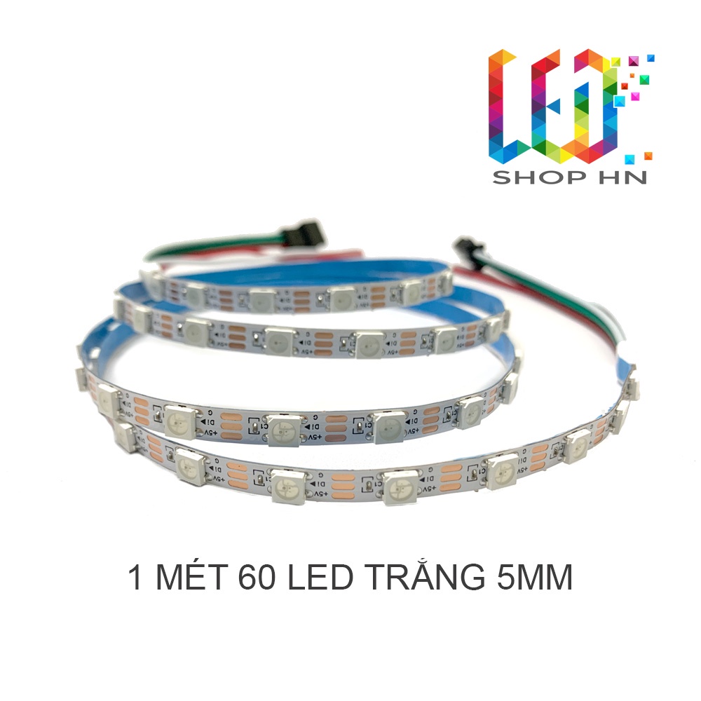 Dây led ws2812b argb mỏng 5mm 60 led/mét
