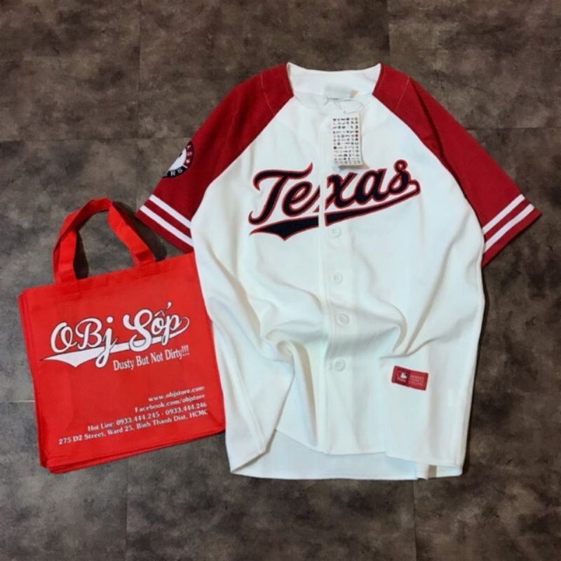 Áo thun bóng chày, tay lỡ, form rộng, in được theo yêu cầu---áo lớp, áo nhóm