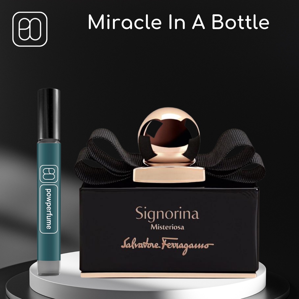 Nước hoa nữ thơm quyến rũ | Nước Hoa Signorina Misteriosa (Sig đen) Chính Hãng - Mẫu thử 10ml Nước Hoa Nữ