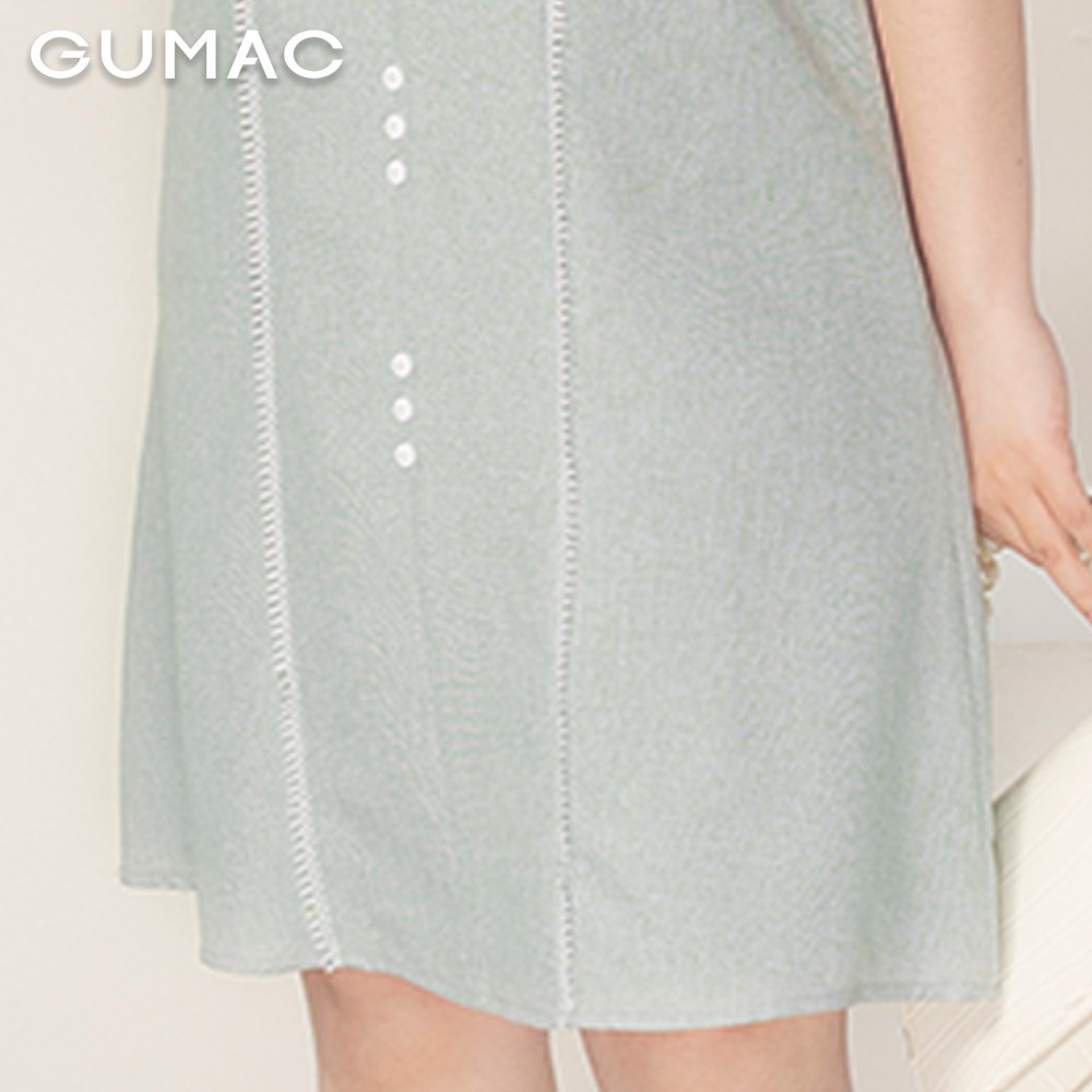 [Mã WABRGULUV giảm tới 100K đơn 249K] Đầm nữ oversize đăng ten GUMAC DA962 | BigBuy360 - bigbuy360.vn