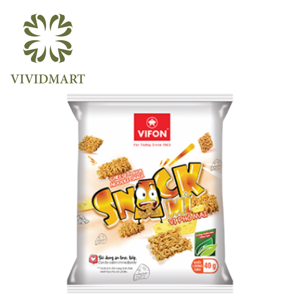 [Góilẻ] SNACK MÌ ĂN LIỀN / MÌ TRẺ EM 5 VỊ BÒ NƯỚNG, BƠ TỎI, PHÔ MAI / PHOMAI, WASABI, HẢI SẢN CHUA CAY – GÓI 40G - VIFON | BigBuy360 - bigbuy360.vn