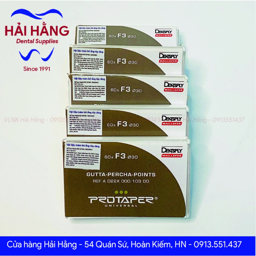 Côn Gutta Percha Protaper – chính hãng Dentsply