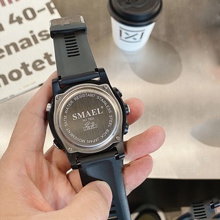 Đồng Hồ SMAEL Kĩ Thuật Số Chống Thấm Nước Có Đèn Nền EL Phong Cách Thể Thao Cho Nam