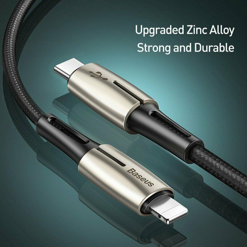 [cáp sạc] Cáp sạc Baseus.Horizontal Chuẩn PD Type C to iP sạc nhanh 18W dài 1m