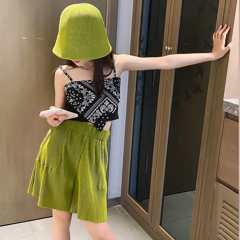 Áo Hai Dây Hở Lưng Thời Trang Mùa Hè Cho Bé Gái