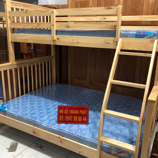 Giường tầng gỗ giá rẻ