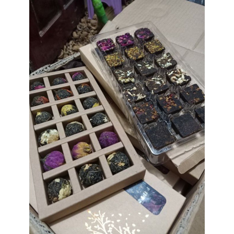 [HỘP QUÀ TẶNG] TRÀ ĐƯỜNG NÂU 18 viên 6 vị ( HÀNG NHƯ CLIP) | BigBuy360 - bigbuy360.vn