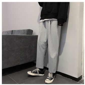 Quần jogger nam, nữ ống rộng, thun nỉ ống suông baggy phong cách unisex, vải co giãn tốt chuẩn form hàn quốc