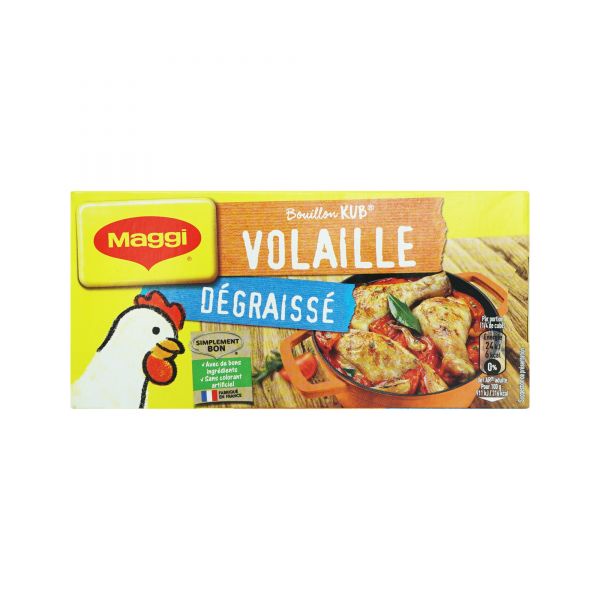 Viên Nêm Gia Vị Nước Dùng Gà Bouillon Kub Volaille Maggi 10gx8