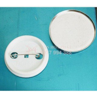 (500 CÁI) PHÔI HUY HIỆU 4.4CM, GẮN BALO, CÀI ÁO.
