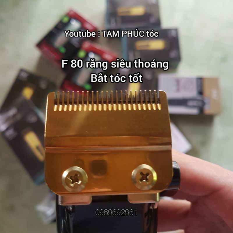 Tông đơ cắt tóc zsz f39 lưỡi kép siêu thoáng không cần mài chuốt lại