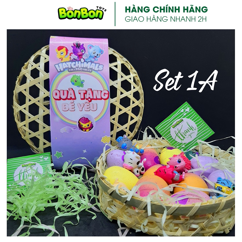 Trứng Hatchimals  - giỏ 10 trứng không trùng mẫu thú