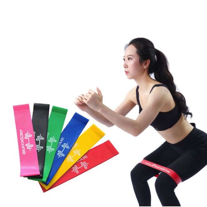 Dây Kháng Lực Miniband Tập Mông Hỗ Trợ Tập Gym Yoga Redcore PK01