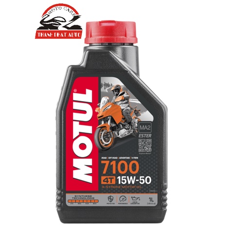 Nhớt tổng hợp cao cấp cho mô tô PKL xe máy Motul 7100 4T 10W50