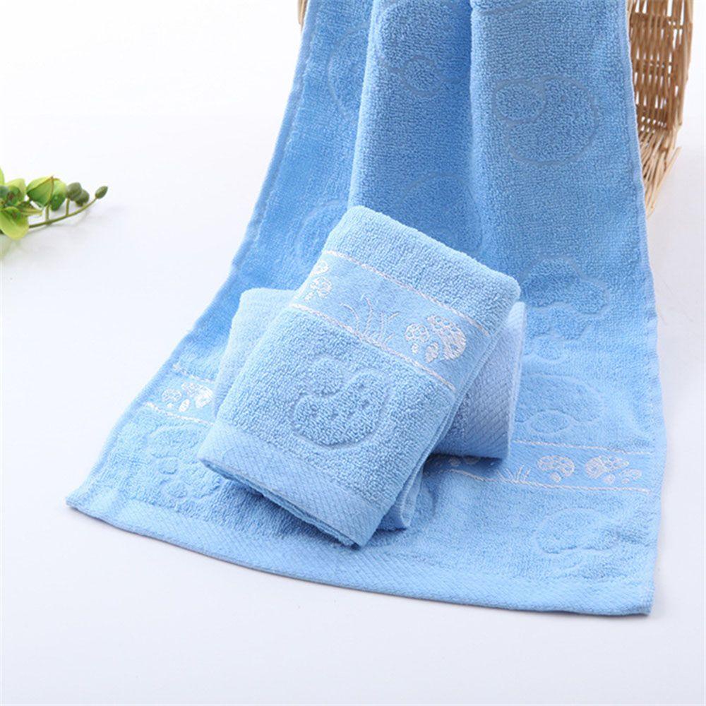 Khăn Lau Mặt Vải Cotton Mềm Chất Lượng Cao 33cm * 73cm