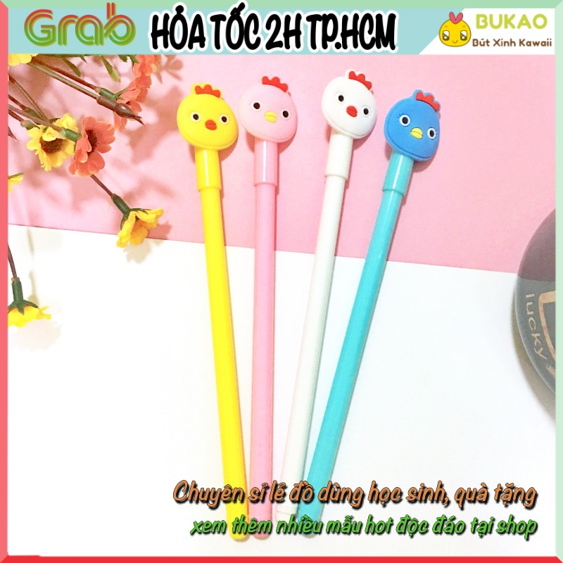 Bút xinh Kawaii gà con dễ thương sỉ bút giá tốt M0411