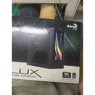 Nguồn máy tính aerocool lux rgb 550w 80 plus bronze - aerocool lux rgb 550w