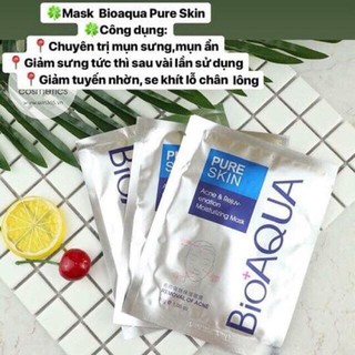 Mặt nạ trị mụn Bioaqua Pure Skin