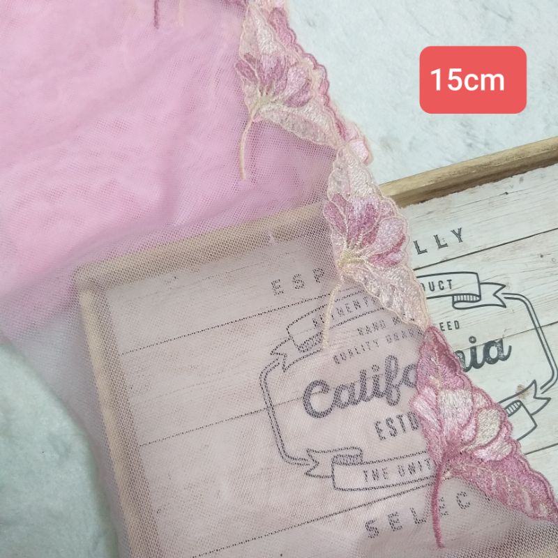 Ren lưới thêu chân , dây lẻ,size 15 đến 26cm .