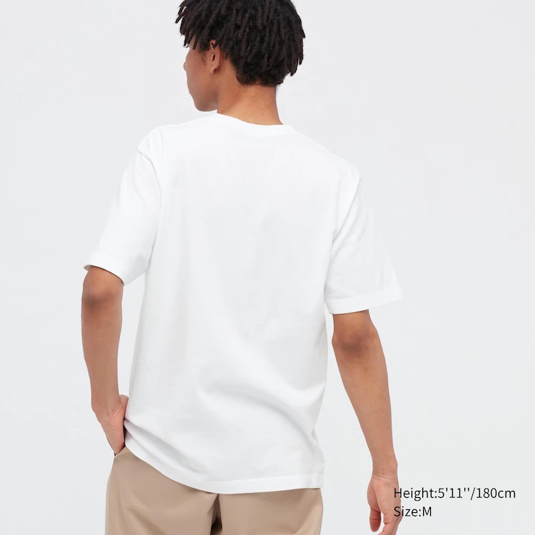 Áo thun in họa tiết Uniqlo UT T-Shirt - Trắng