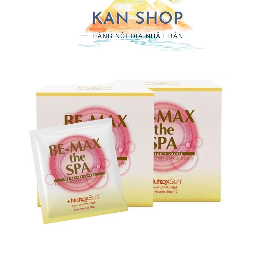 Bột tắm BE-MAX the SPA Nhật Bản 50g (1 gói)