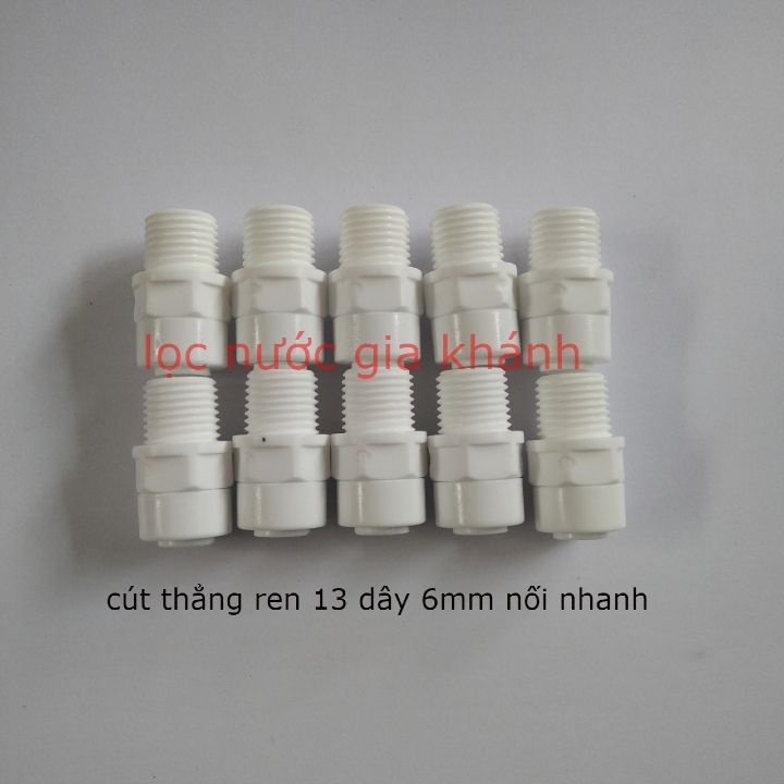 10 chiếc cút thẳng van từ nối nhanh