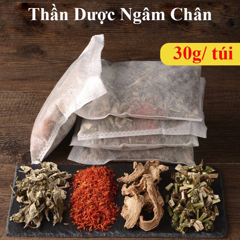 Thảo mộc ngâm chân thảo mộc xông ngâm tắm dùng để ngâm chân hỗ trợ chống mất ngủ, khí huýet lưu thông