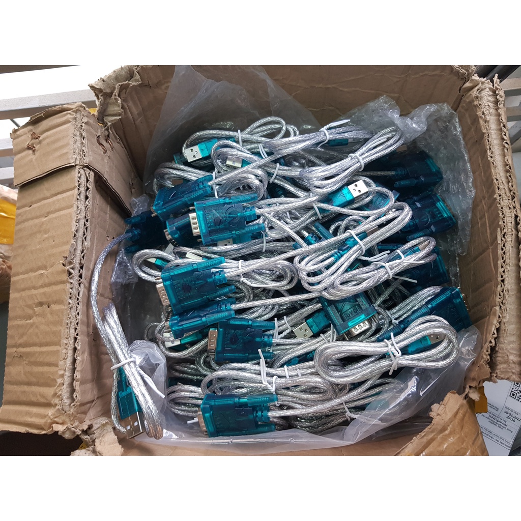 Dây cáp Chuyển đổi USB to RS232 cổng Com 9 chân HL-340 cáp đực