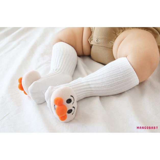 US BABY Vớ Cotton Chống Trượt Giữ Ấm Mùa Hè In Họa Tiết Hoạt Hình Cho Bé