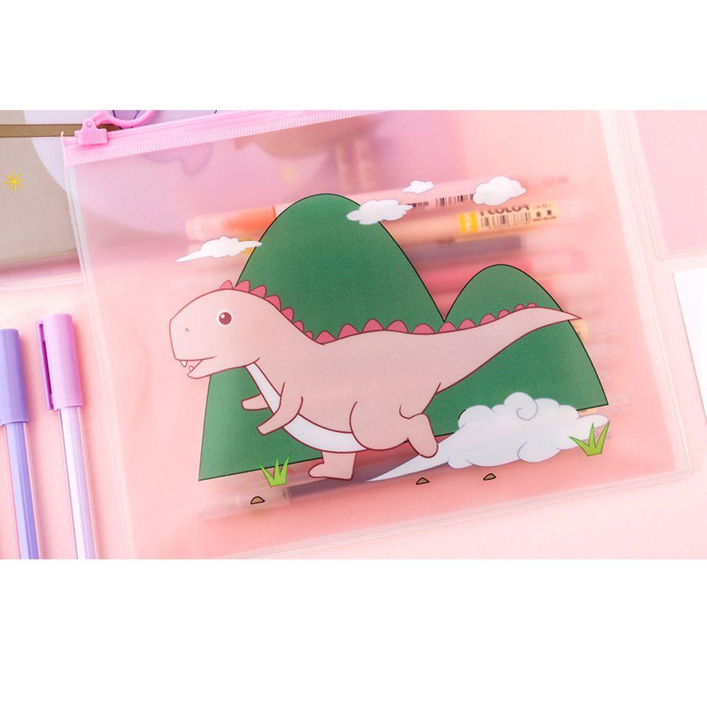 Túi Giấy Đựng Bút Hình Khủng Long Dễ Thương Ốp
