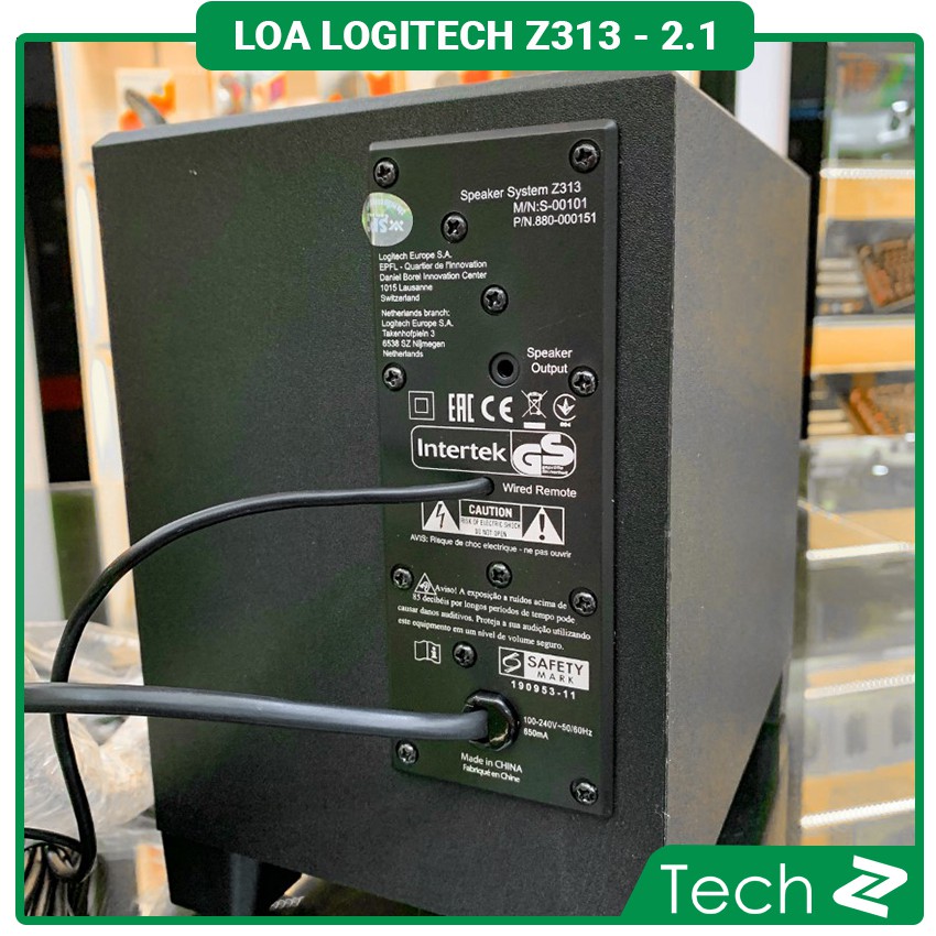 Loa Máy Tính Logitech Z313 Âm Thanh 2.1 50W