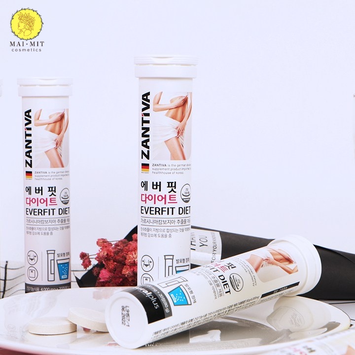 Viên sủi giảm cân Zantiva Everfit Diet Hàn Quốc