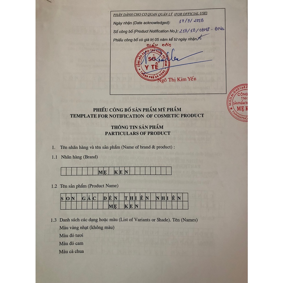 SON Ủ HỒNG MÔI THẢO DƯỢC MẸ KEN - Cực Tốt cho môi xăm, môi khô và môi thâm,Làm hồng môi giúp môi lên màu đều đẹp