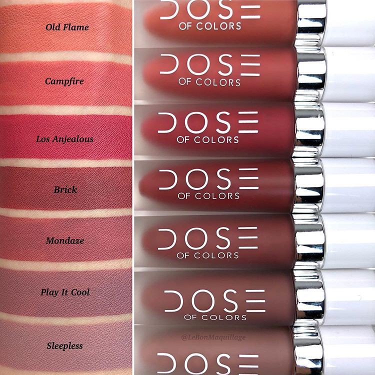 Son kem lì DOSE OF COLORS Matte Liquid Lipstick fullsize