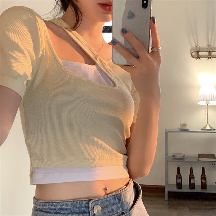 Áo Thun Trễ Vai NgắN Tay ThờI Trang Cho Nữ JL-TX-232