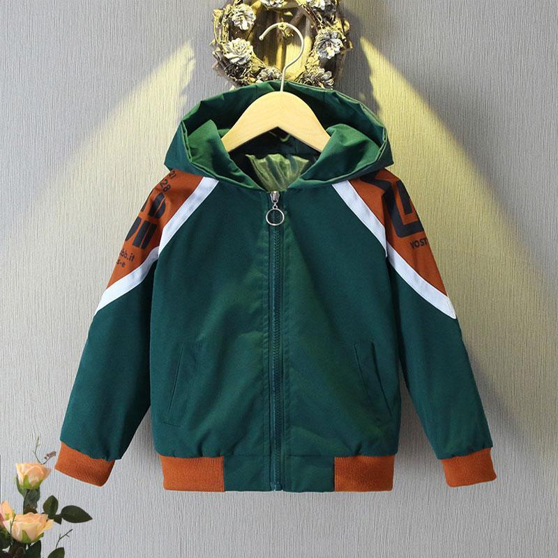 Áo khoác khóa kéo thời trang xuân thu Hàn Quốc mới dành cho bé trai 2021
