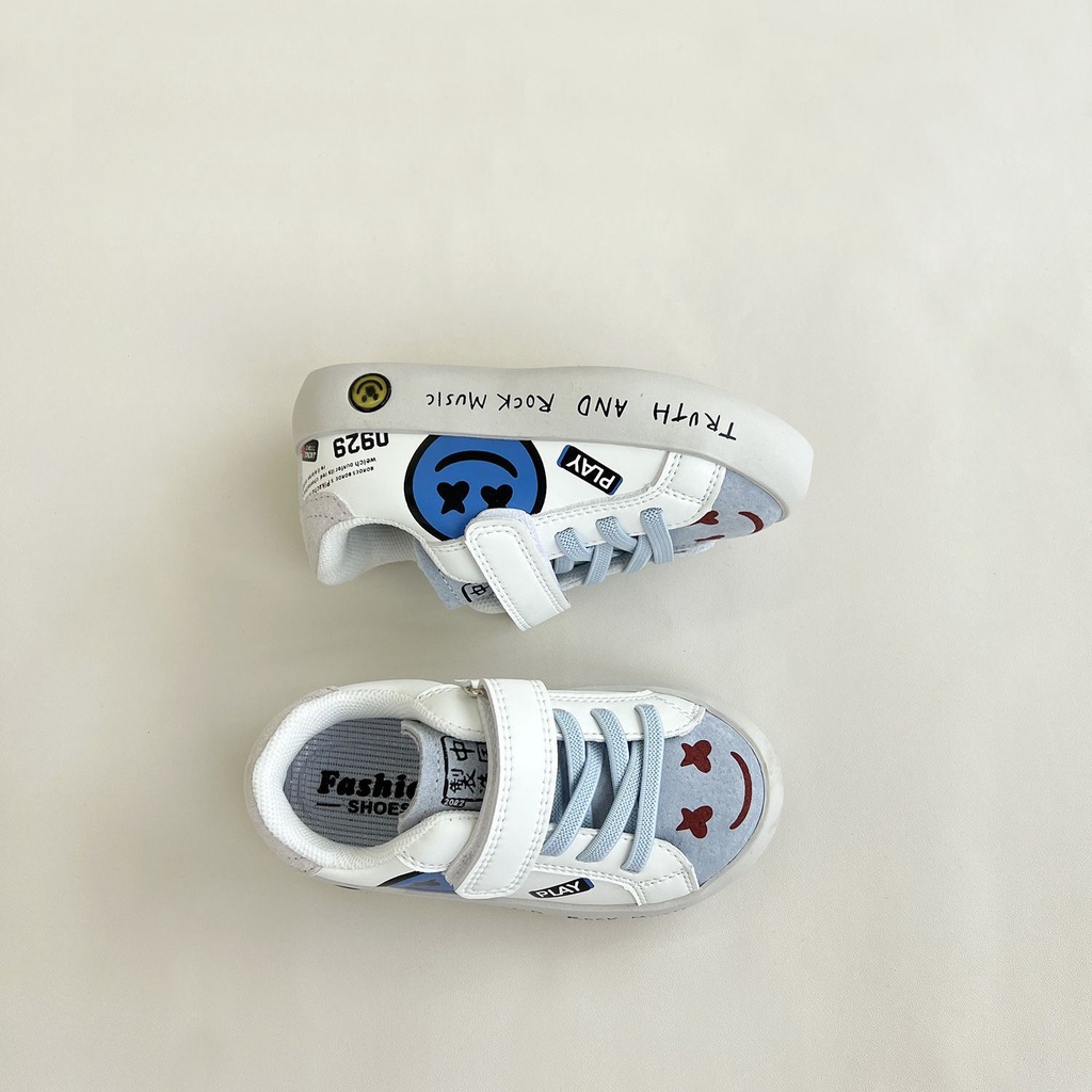 Giày Thể Thao Vải Canvas Đế Mềm Thoáng Khí Phong Cách Hàn Quốc Thời Trang Mùa Thu Cho Bé Gái
