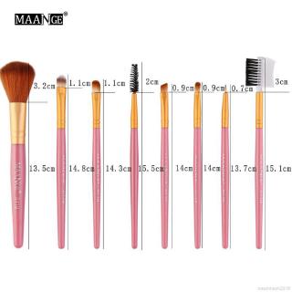 Bộ 8 Cọ Trang Điểm Maangee