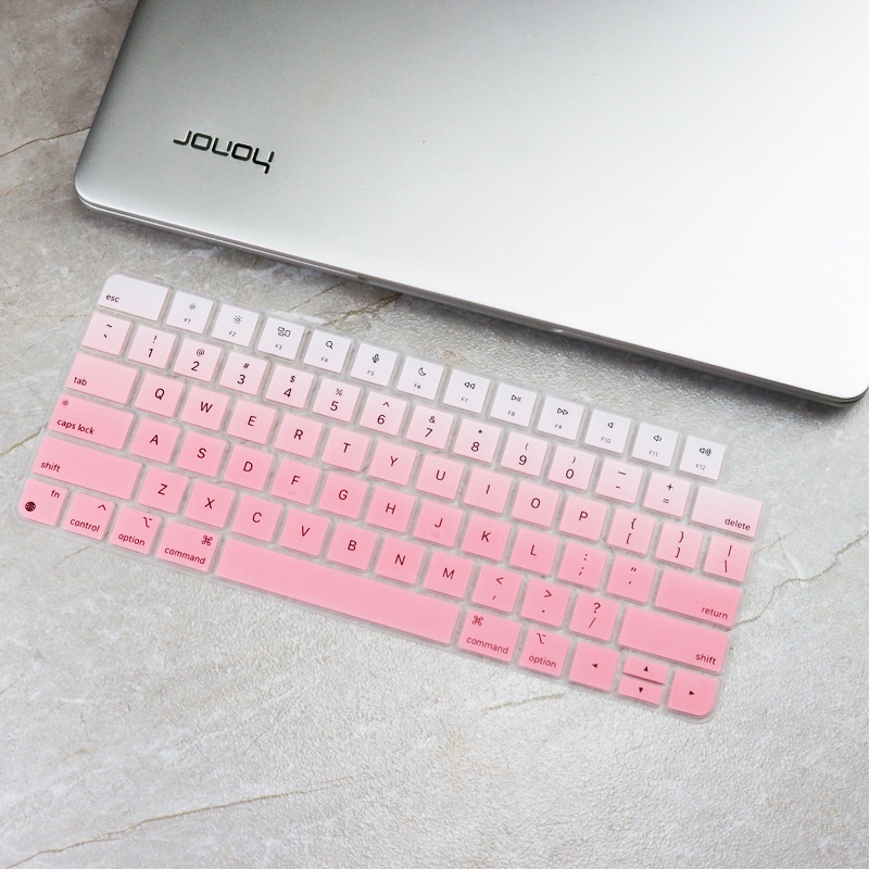 Tấm Lót Bảo Vệ Bàn Phím Không Dây Apple Imac Bằng Silicon Mềm Chống Thấm Nước Chống Bụi Cho Mac A2449 2021 13 Inches