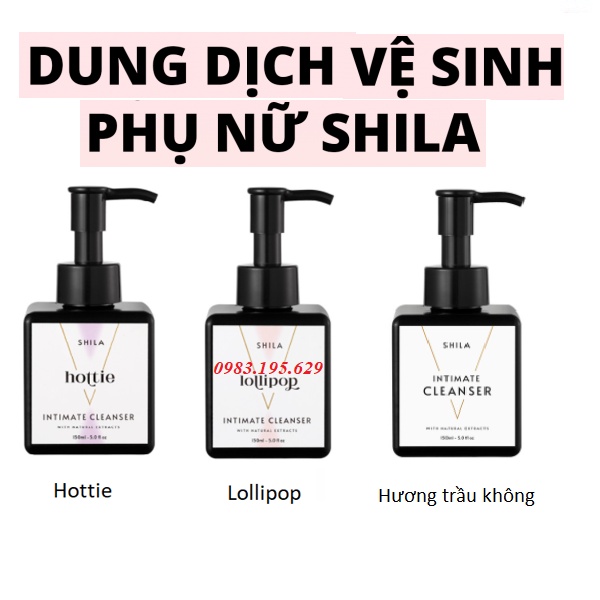 Dung Dịch Vệ Sinh Phụ Nữ Shila Intimate Cleanser 150ml