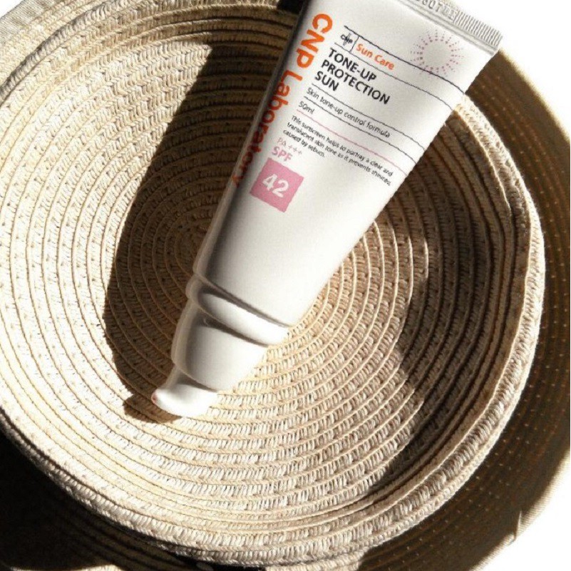 [ Chính Hãng ] Kem Chống Nắng CNP Laboratory Tone-Up Protection Sun Hàn Quốc, Tuýp 50ml, Giúp Bảo Vệ Da, Nâng Tông Da