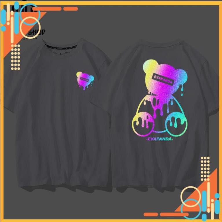 Áo Thun Phản Quang Evapanda Cotton 75%, Form Rộng Unisex, Nam Nữ Đẹp Ken T-Shirt. siêu hót JASHOP