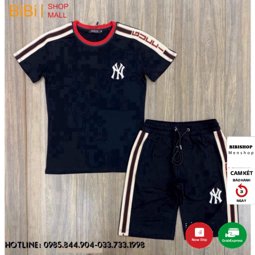 [ẢNH THẬT] Bộ Đồ Nam, Bộ Hè Nam Ny Cổ Đỏ Chạy Dây Phối GC BB14 | BigBuy360 - bigbuy360.vn