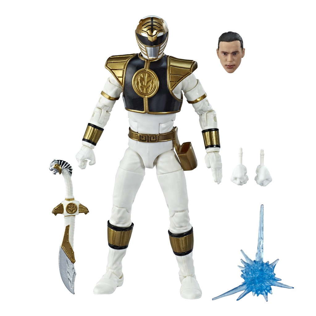 Mô hình nhân vật Hasbro ⚡ Power Rangers Lightning Collection ⚡ 6- inches Mighty Morphin White Ranger