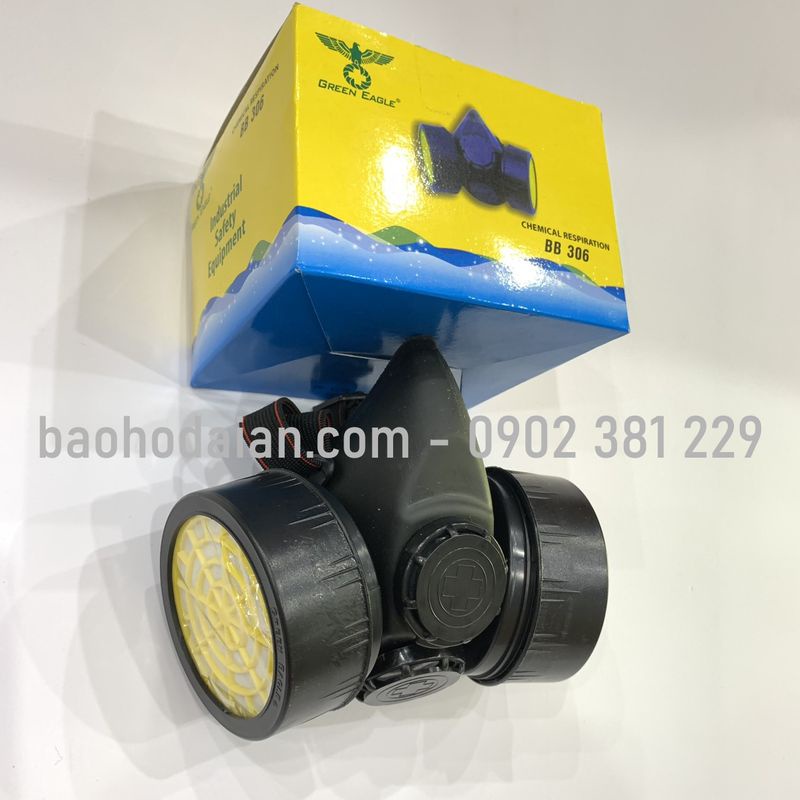 Mặt nạ phòng độc Green Eagle BB.306 (2 phin)