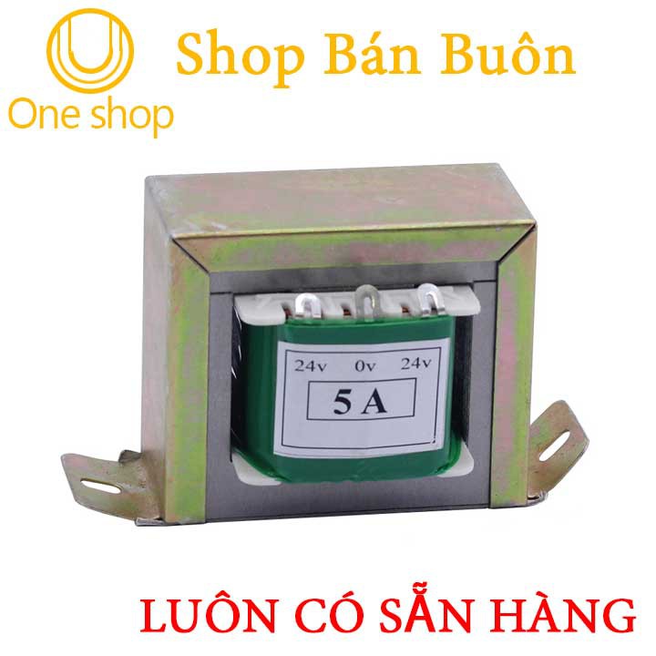 Biến Áp Đối Xứng 24V 5A Zin